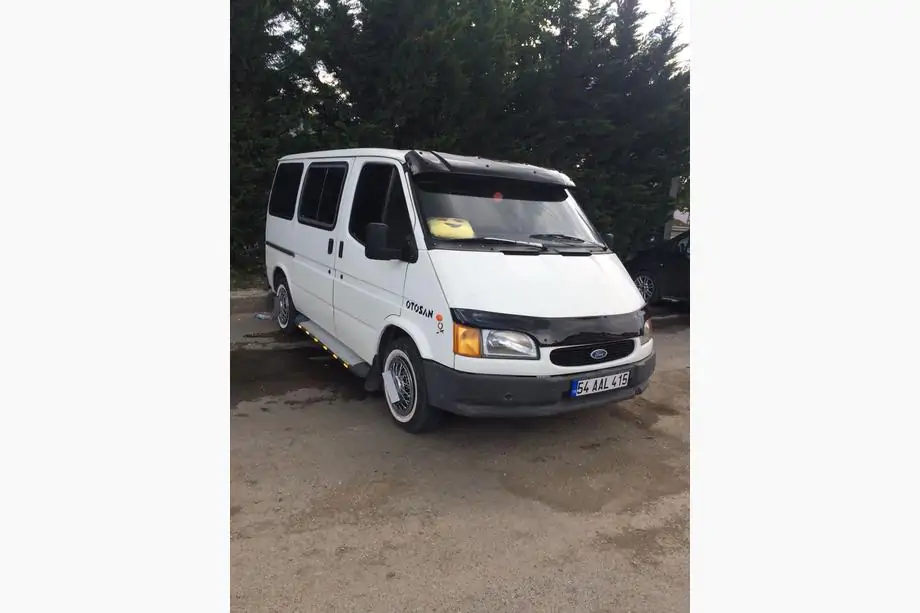 Ford Transit 1991-2000 Visiera parabrezza (nero lucido, 5mm) Foto 5