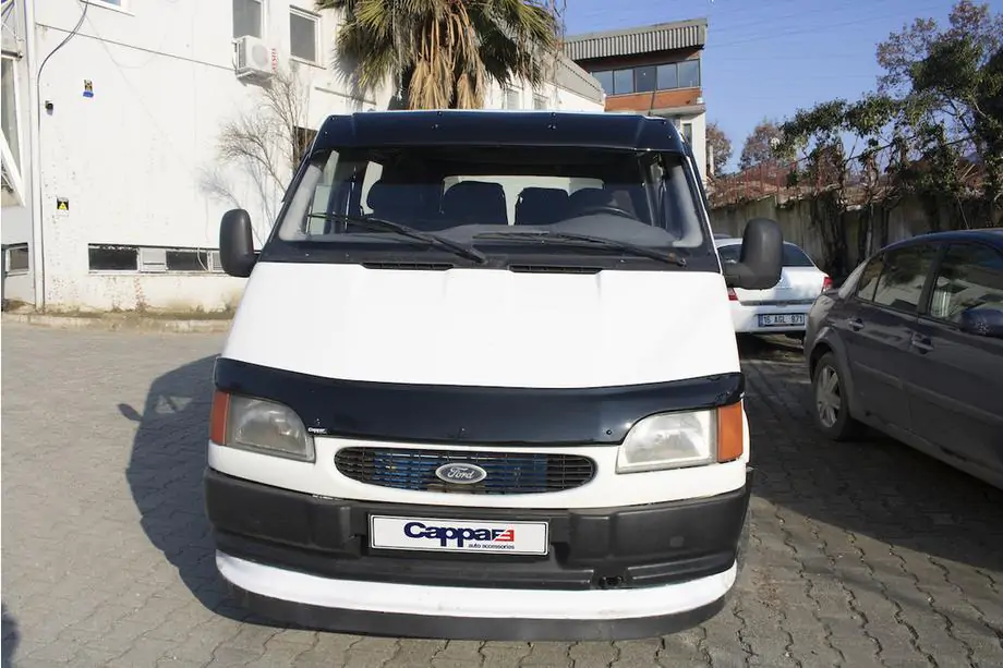 Ford Transit 1991-2000 Visiera parabrezza (nero lucido, 5mm) Foto 6