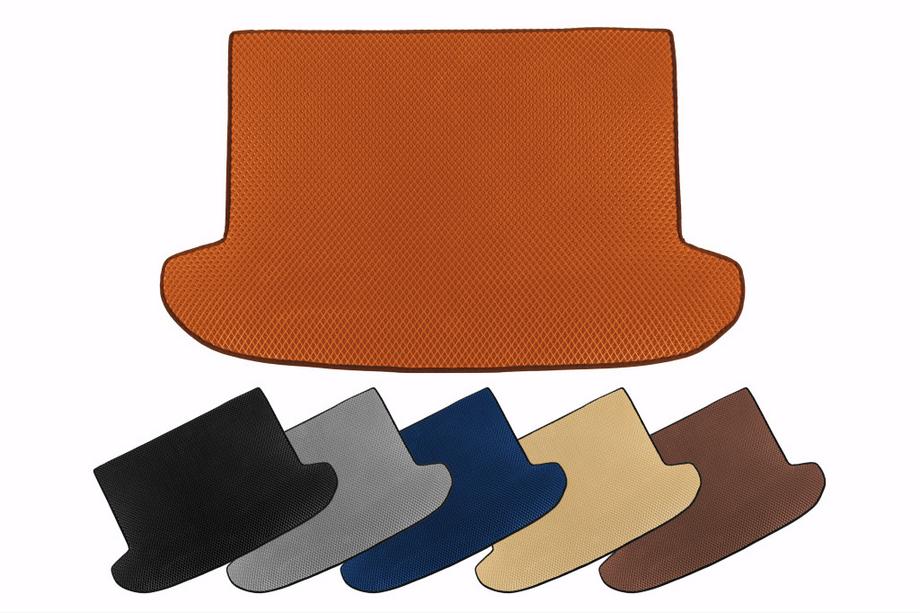 Mazda 3 2013-2019 Tappetino bagagliaio EVA (SD, Arancione) Image