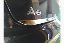 Audi A6 C7 2011-2017 Modanatura bagagliaio acciaio inox foto 6