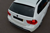 BMW 3 Series E90/E91 2005-2011 Protezione paraurti posteriore acciaio inox (2006-2008, SW) foto 1