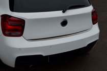 BMW 1 Series F20/F21 2011-2019 Modanatura bagagliaio acciaio inox foto 8