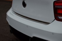 BMW 1 Series F20/F21 2011-2019 Modanatura bagagliaio acciaio inox foto 7