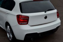 BMW 1 Series F20/F21 2011-2019 Modanatura bagagliaio acciaio inox foto 1