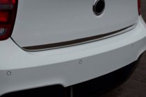 BMW 1 Series F20/F21 2011-2019 Modanatura bagagliaio acciaio inox foto 6