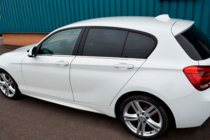 BMW 1 Series F20/F21 2011-2019 Modanature Finestrini Acciaio Inox foto 11