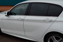 BMW 1 Series F20/F21 2011-2019 Modanature Finestrini Acciaio Inox foto 10