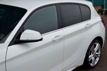 BMW 1 Series F20/F21 2011-2019 Modanature Finestrini Acciaio Inox foto 2