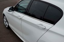 BMW 1 Series F20/F21 2011-2019 Modanature Finestrini Acciaio Inox foto 7
