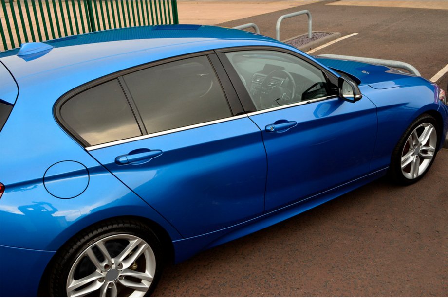 BMW 1 Series F20/F21 2011-2019 Modanature Finestrini Acciaio Inox Image