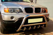 BMW X5 E53 1999–2006 Parabullbar WT003 (Acciaio Inox) foto 2