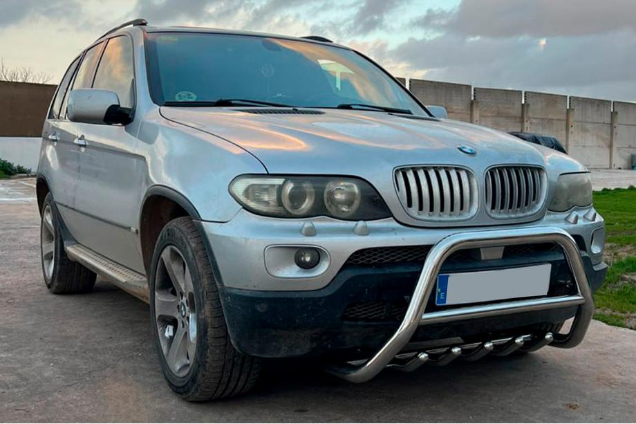 BMW X5 E53 1999–2006 Parabullbar WT003 (Acciaio Inox) Image