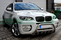 BMW X5 E70 2007-2013 Parabullbar WT003 (Acciaio Inox) foto 2