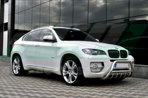 BMW X6 E71 2008–2014 Parabullbar WT003 (Acciaio Inox) 50mm foto 2