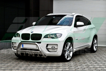 BMW X6 E71 2008–2014 Parabullbar WT003 (Acciaio Inox) 50mm foto 3