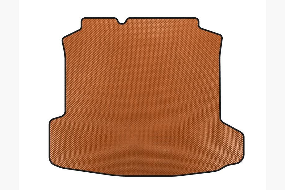 Volkswagen Polo 2010-2017 Tappetino bagagliaio EVA (SD, Arancione) Image
