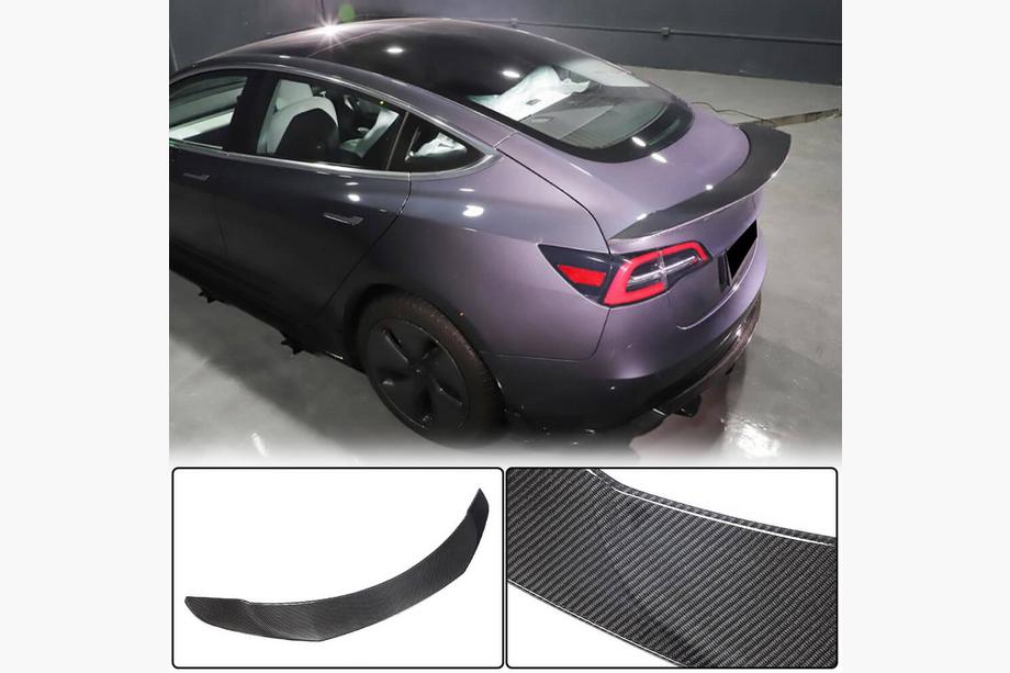 Tesla Model 3 2017- Spoiler V1 (2017-2023, Carbonio) Image