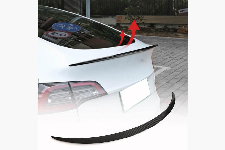 Tesla Model 3 2017- Spoiler V5 (2017-2023, Carbonio) Image