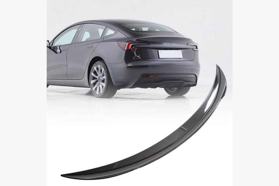 Tesla Model 3 2017- Spoiler V1 (2023+, Carbonio) Image