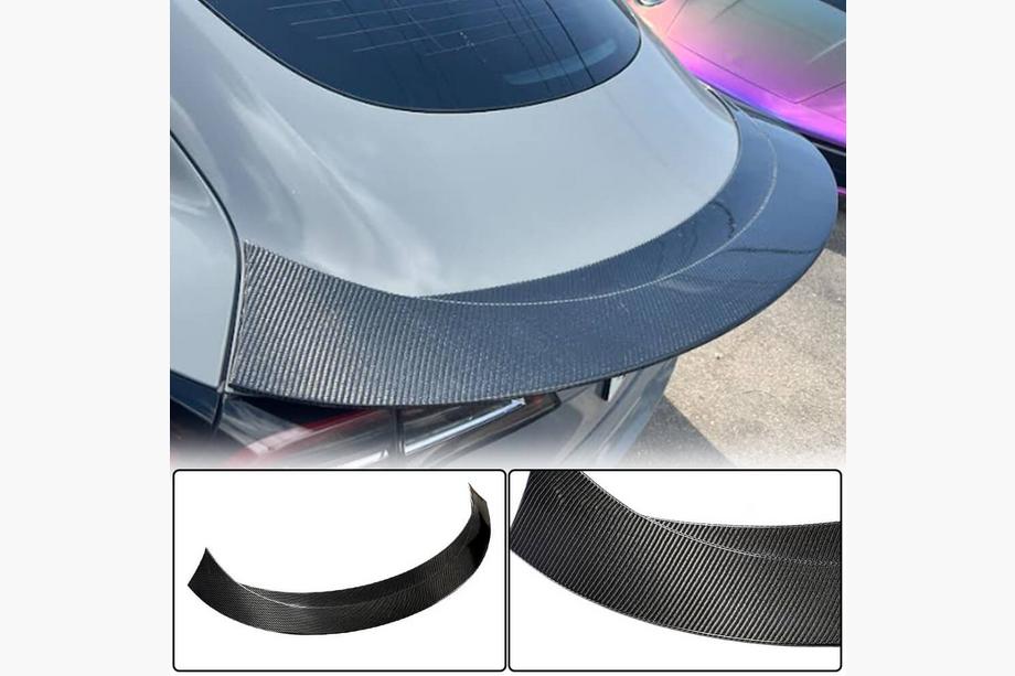 Tesla Model 3 2017- Spoiler V9 (2017-2023, Carbonio) Image