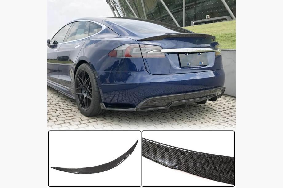 Tesla Model S 2012– Spoiler V1 (Carbonio) Image