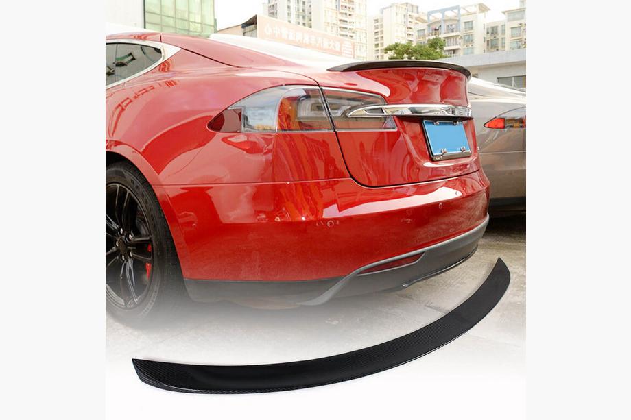 Tesla Model S 2012– Spoiler V4 (Carbonio) Image