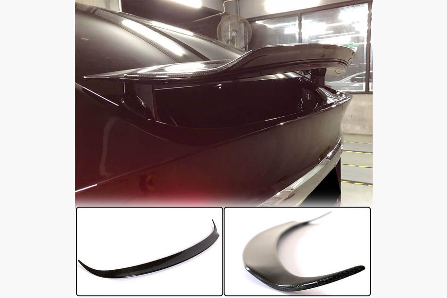 Tesla Model X 2015- Spoiler Posteriore V2 (2015-2025, Carbonio) Image