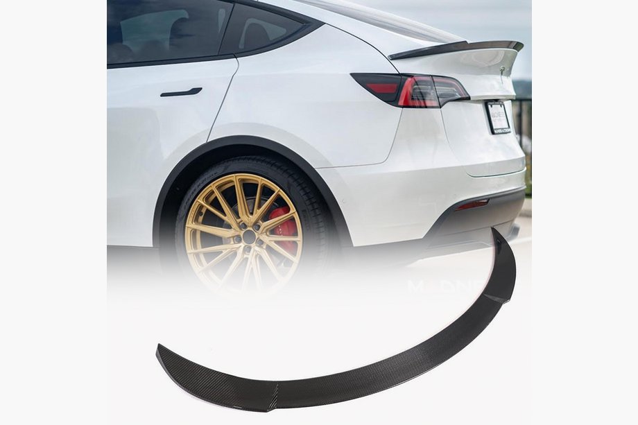 Tesla Model Y 2020- Spoiler Posteriore V1 (2020-2025, Carbonio) Image