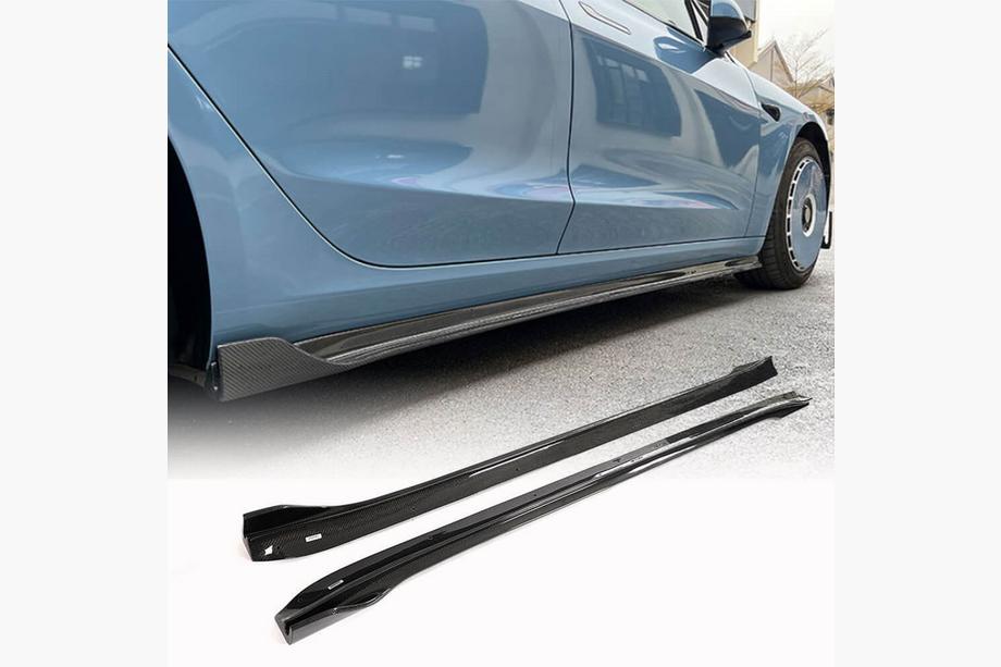 Tesla Model 3 2017- Coprisoglia V3 (2017-2023, Carbonio) Foto 1