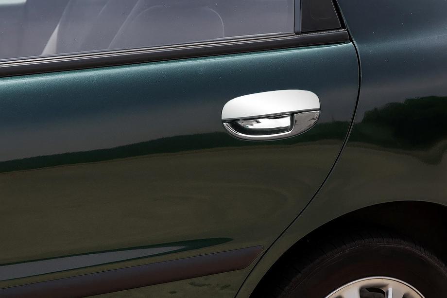 Chevrolet Lanos 1998–2017 Cover Maniglie Cromate (Acciaio Inox) Foto 2