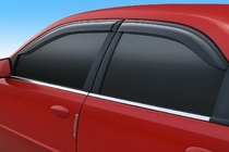 Chevrolet Lanos 1998–2017 Cornici finestrini acciaio inox (4 pz) foto 3