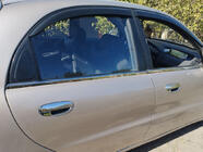 Chevrolet Lanos 1998–2017 Cornici finestrini acciaio inox (4 pz) foto 1