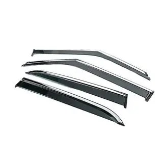 Deflettori Finestrini con Modanatura Cromata Niken Luxury (4 pz) foto 2