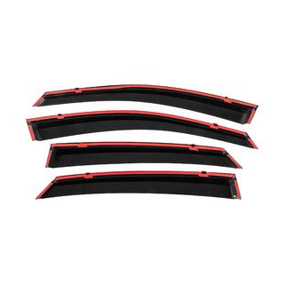 Deflettori Finestrini con Modanatura Cromata Niken Luxury (4 pz) Hyundai Sonata DN8 2020- foto 4