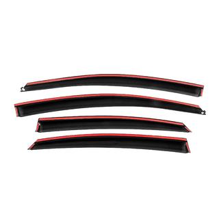 Deflettori Finestrini con Modanatura Cromata Niken Luxury (4 pz) foto 4