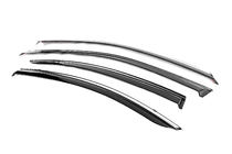 Lexus ES 2006-2011 Deflettori Finestrini con Modanatura Cromata Niken Luxury (4 pz) foto 2