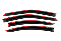 Lexus ES 2006-2011 Deflettori Finestrini con Modanatura Cromata Niken Luxury (4 pz) foto 4