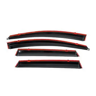 Deflettori Finestrini con Modanatura Cromata Niken Luxury (4 pz) foto 4