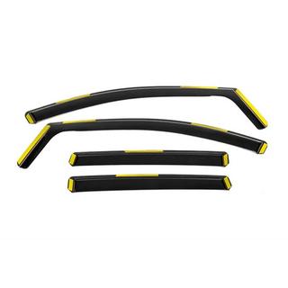 Deflettori aria ad incastro Niken Luxury (4 pz) Honda Civic Sedan VIII 2006-2011