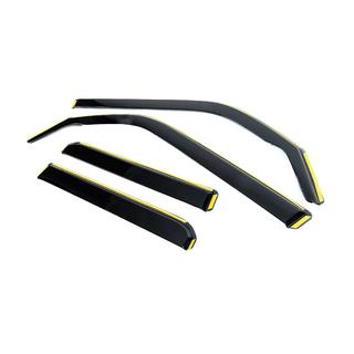 Deflettori aria ad incastro Niken Luxury (4 pz) Toyota 4Runner 2009-2024 foto 2