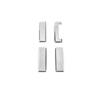 Coperture Maniglie Cromate (4 pz, Acciaio Inox) foto 4