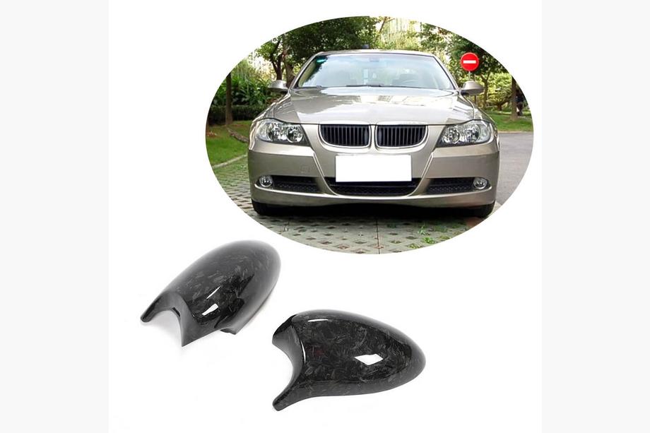BMW 3 Series E90/E91 2005-2011 Cover Specchietti V1 (per E90/E91 2005-2008, E92/E93 2006-2009, Carbonio) Image