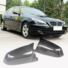 BMW 5 Series E60/E61 2003-2010 Cover Specchietti (per 2007-2010, Carbonio) foto 1