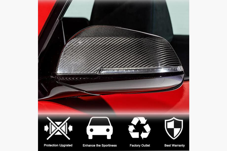 BMW 1 Series F20/F21 2011-2019 Cover Specchietti V2 (Carbonio) Foto 2