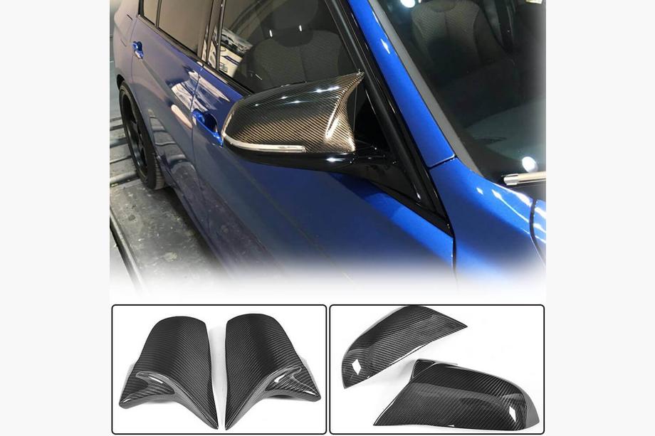 BMW 2 Series F22/F23 2014-2021 Calotte Specchietti (Carbonio) Foto 2