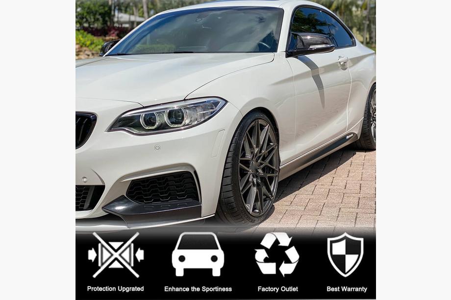 BMW 2 Series F22/F23 2014-2021 Calotte Specchietti (Carbonio) Foto 3