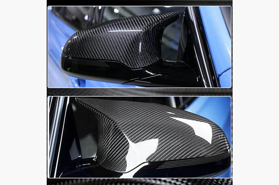 BMW 3 Series F30/F31 2012-2019 Calotte Specchietti V1 (per F80, Carbonio) Foto 5