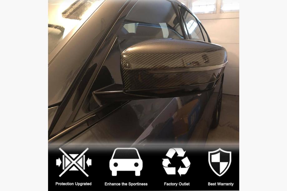 BMW 3 Series G20/G21 2018- Cover Specchietti Carbonio Secco (2019-2022) Foto 2