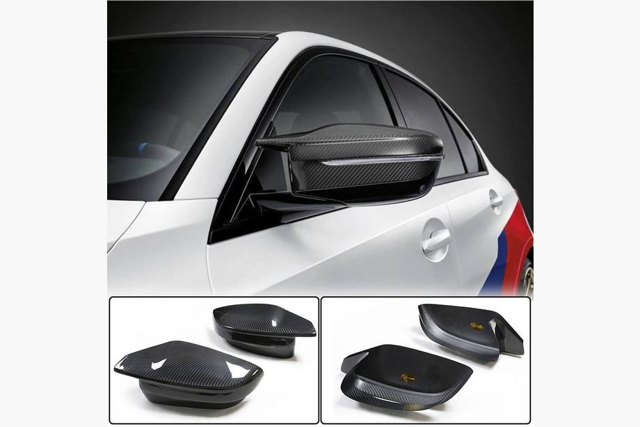 BMW 4 Series G22/23/26 2020- Calotte Specchietti (per G82/G83, Carbonio) Foto 6