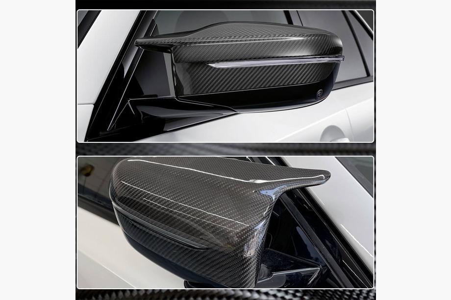 BMW 4 Series G22/23/26 2020- Calotte Specchietti (per G82/G83, Carbonio) Foto 9